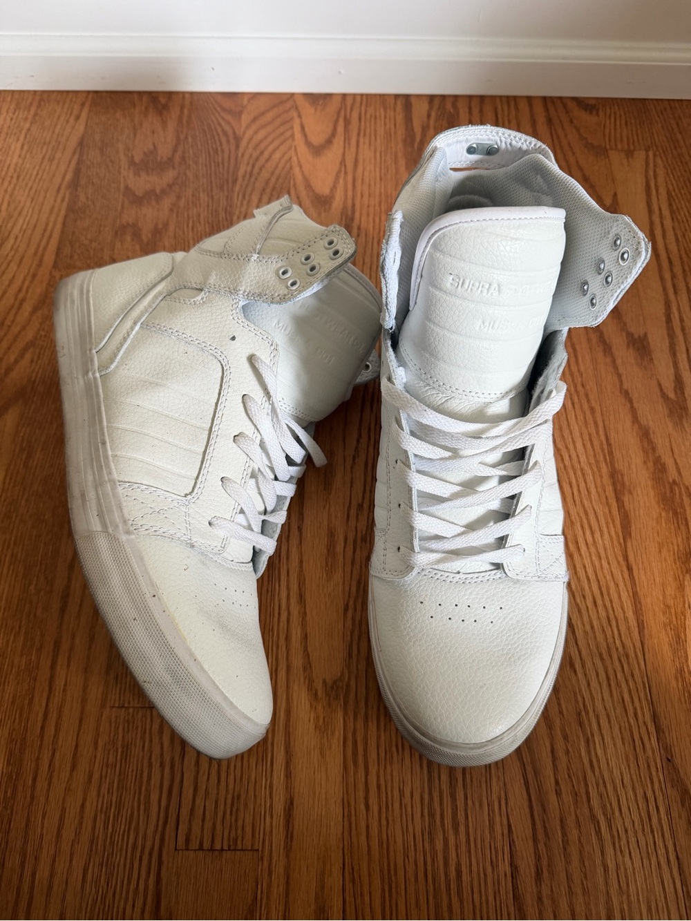 Supra SKYTOP Men's High-Top Sneakers - White